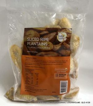 Fruta Foods Frozen Sliced Ripe Plantains 908g - PICK UP ONLY