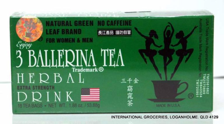 3 Ballerina Tea Extra Strength Herbal Drink 18 Tea Bags GS 3-ballerina-tea-extra-strength-herbal-drink-18-tea-bags-gs