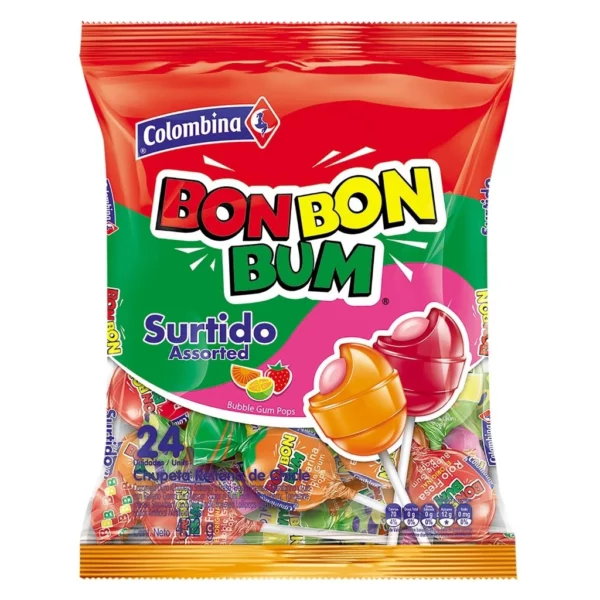 Colombina BonBon Bum Surtido Assorted (24 pieces)