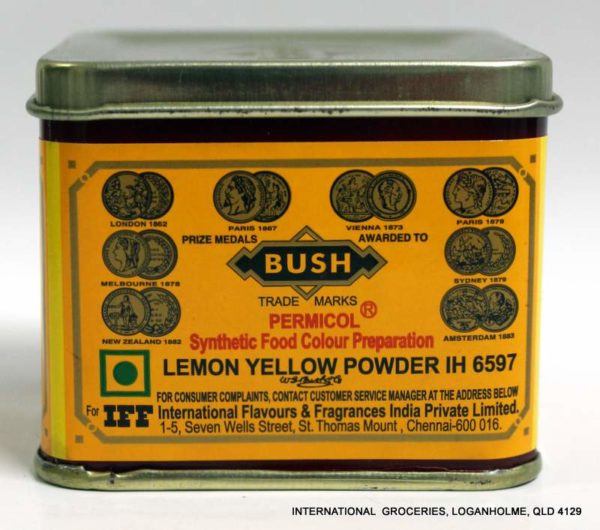 Bush Lemon Yellow Powder 100g - GS International Groceries - GS ...