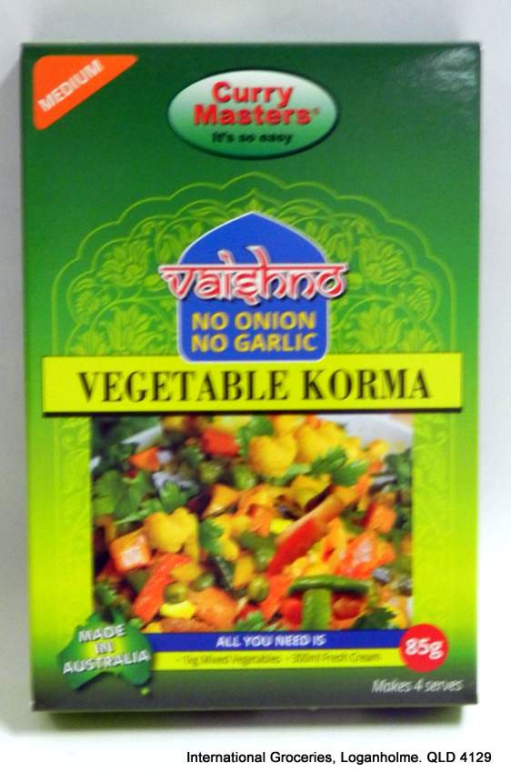 Curry Masters Vegetable Korma 85g