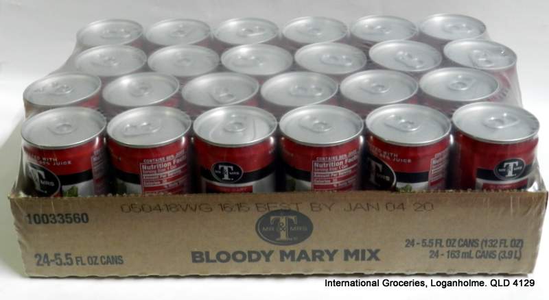 Mr & Mrs T Original Bloody Mary Mix 163ml x 24 (BBD 01.11.22)