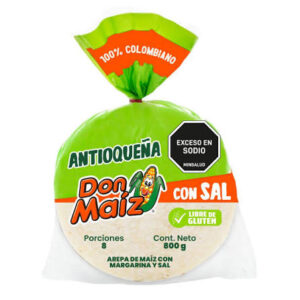 Don Maiz Frozen White Corn Arepas (10 Arepas) - PICK UP ONLY