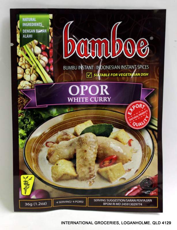 Bamboe Opor White Curry 36g