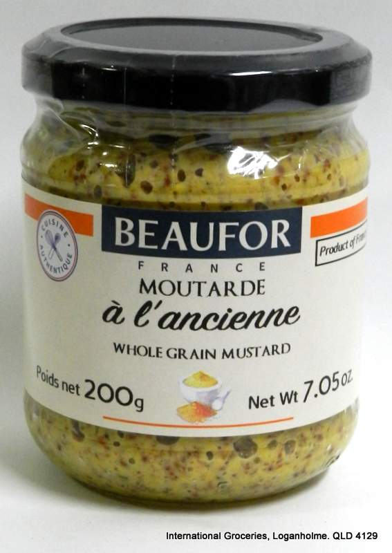 Beaufor Whole Grain Mustard 200g