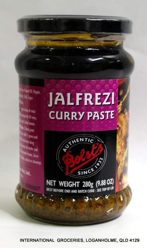 Bolst's Jalfrezi Curry Paste 280g