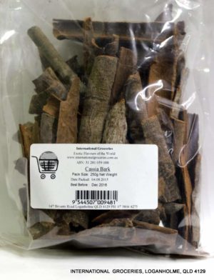 Cassia Bark 250g