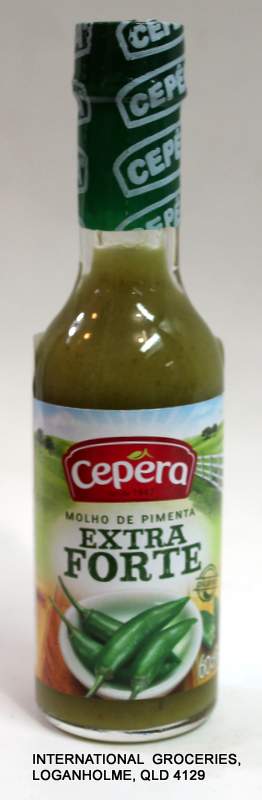 Cepera Molho De Pimenta Extra Forte ( Hot Green Pepper Sauce) 60ml