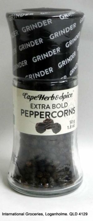Cape Herb & Spice Extra Bold Peppercorns 50g