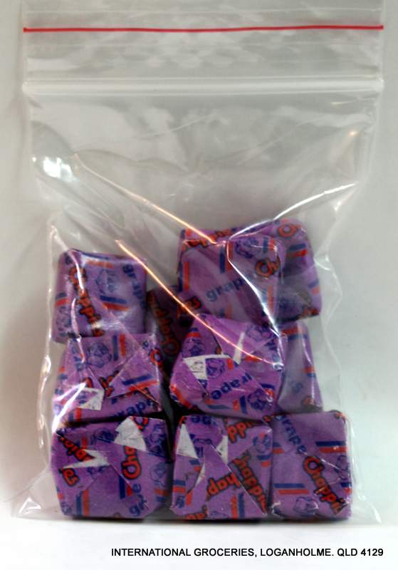 Chappies Grape Flavoured Bubblegum (10 units)