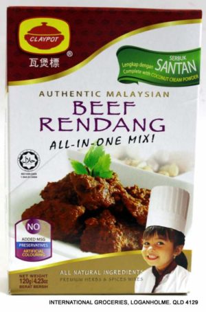 Claypot Beef Rendang Mix 120g