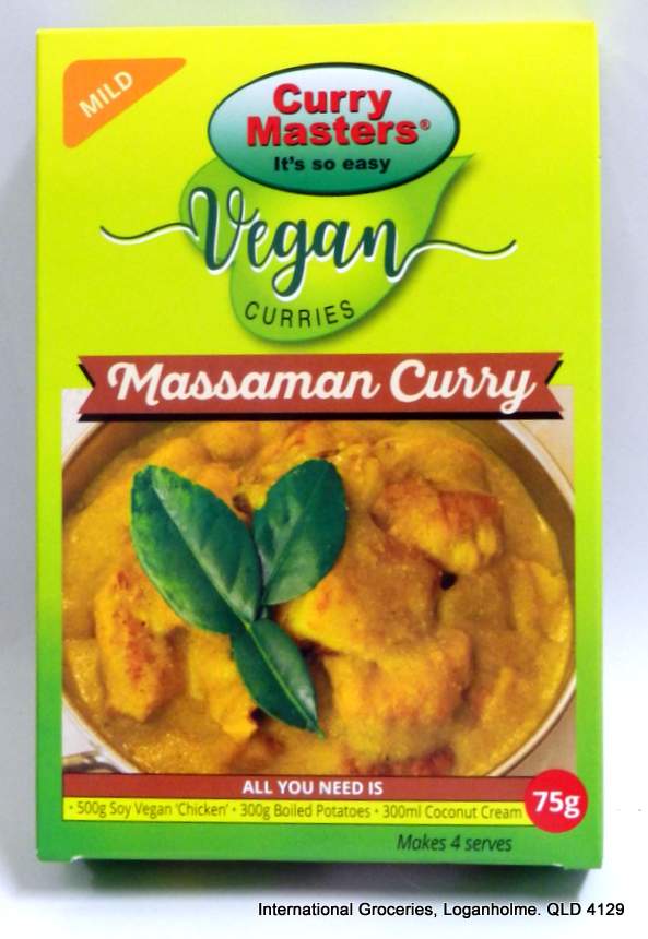 Curry Masters Massaman Curry (Vegan) 75g