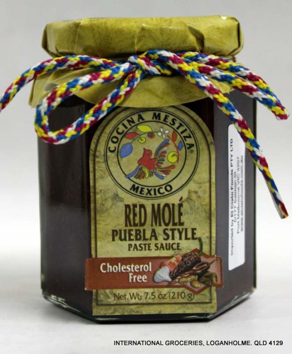 Cocina Mestiza Mexico Red Mole Puebla Style 210g