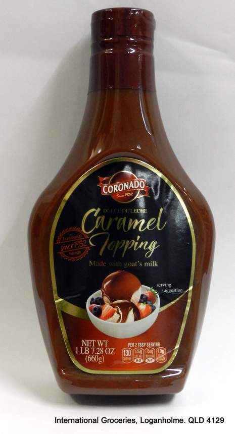 Coronado Caramel Topping 660g