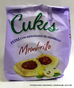 Cukis Pepas Con Mermelada De Membrillo (Quince Cookies) 200g