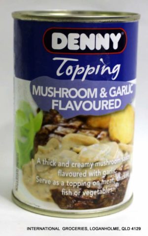 Denny Topping Mushroom & Garlic Flavoured 300g