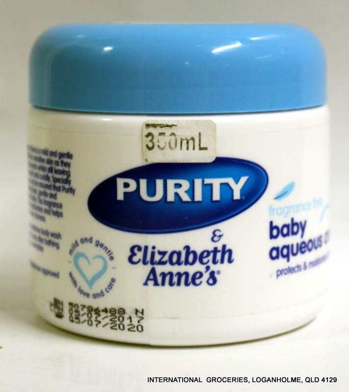 elizabeth anne's aqueous cream