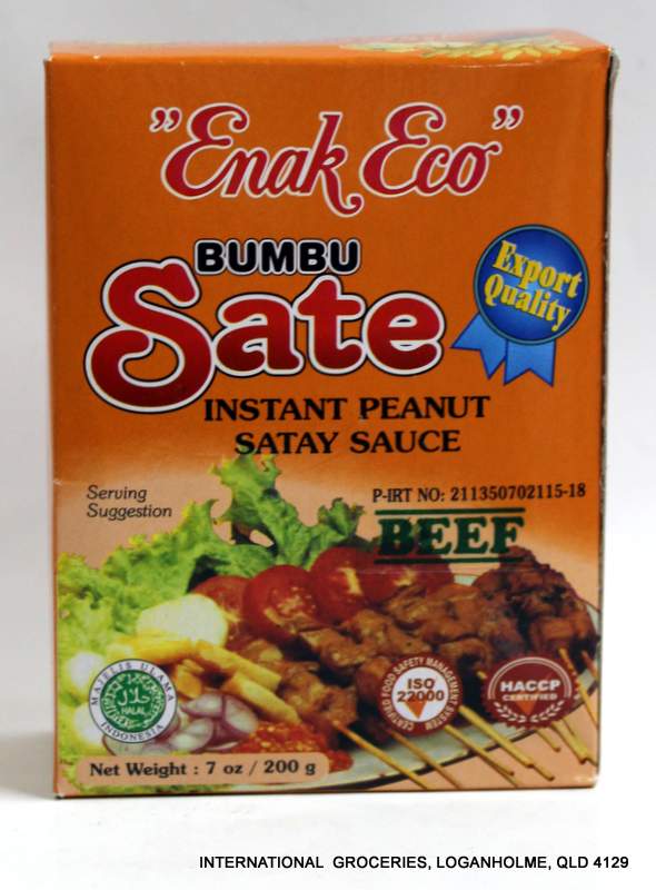 Enak Eco Bumbu Sate - Beef 200g