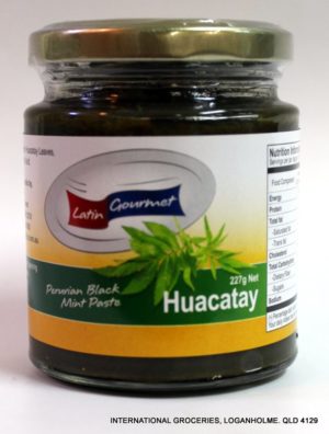 Latin Gourmet Huacatay (Peruvian Black Mint Paste) 227g