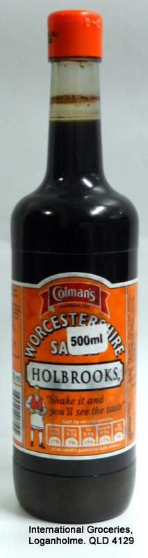 Colman's Holbroks Worcestershire Sauce 500ml