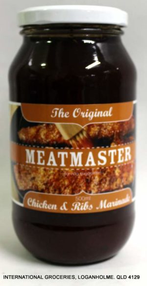 The Original Meatmaster Chicken & Ribs Marinade 500 ml