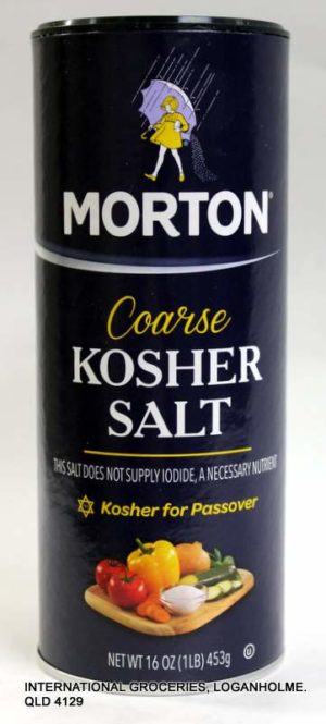 Morton Coarse Kosher Salt 453g