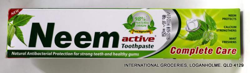 Neem Active Toothpaste 200g - GS International Groceries - GS ...