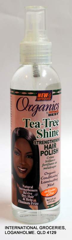 Africa's Best Organics Tea-Tree Shine Hair Polish 177ml