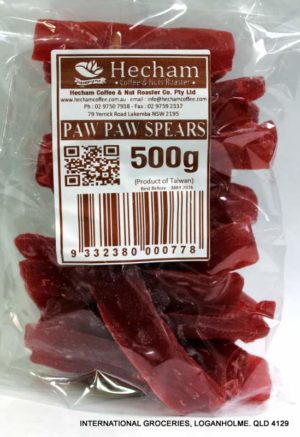 Paw Paw Spears 500g