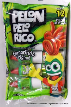 Pelon Pelo Rico Tamarindo Original 420g (12 pieces)