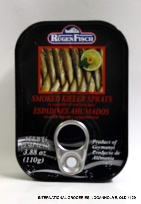 Rugen Fisch Smoked Kieler Sprats 110g