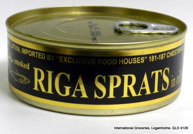 Riga Smoked Sparts in Oil 250g