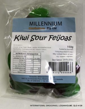 Kiwi Sour Feijoas 150g
