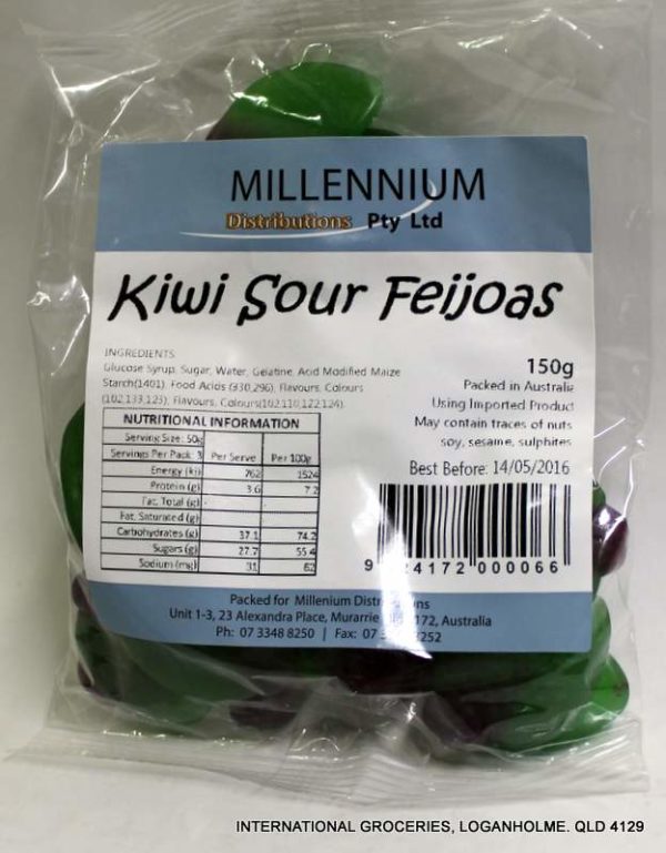 Kiwi Sour Feijoas 150g