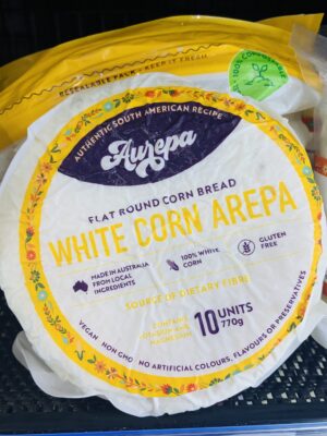 Aurepa White Corn Arepas 10 units - PICK UP ONLY