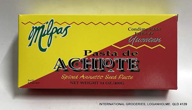 Milpas Pasta de Achiote 400g