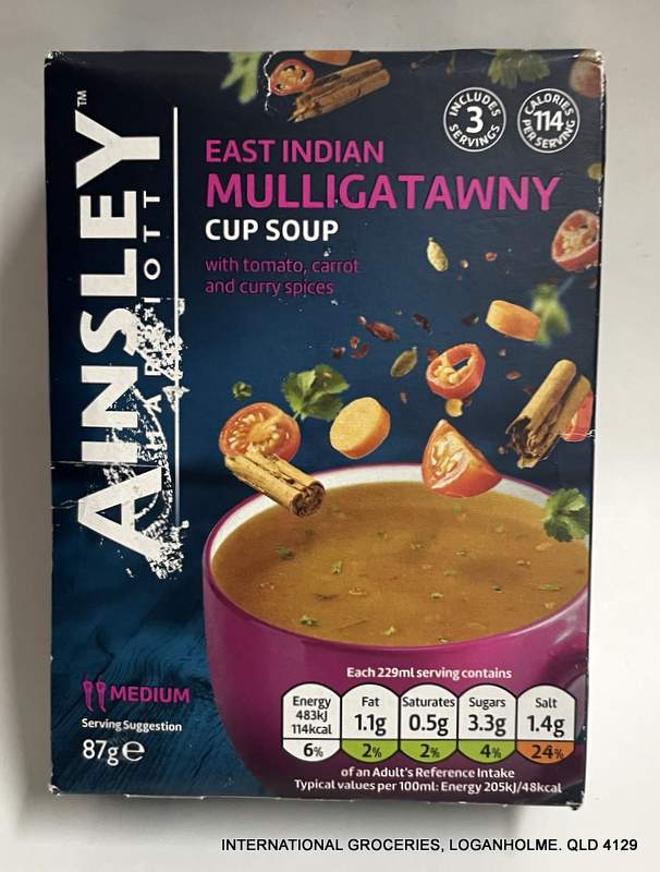 Ainsley East Indian Mulligatawny Cup Soup 87g