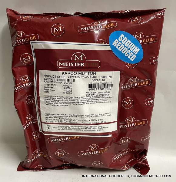 Meister Club Karoo Mutton 1 kg