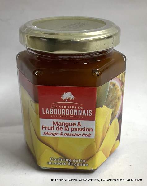 Les Vergeres Mango & Passion Fruit Jam 240g