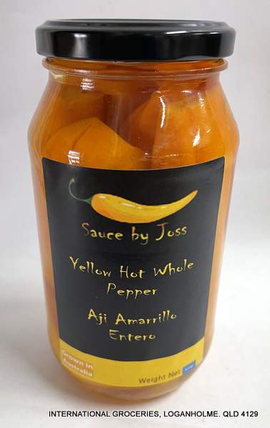 Sauce By Joss Yellow Hot Whole Pepper 420g