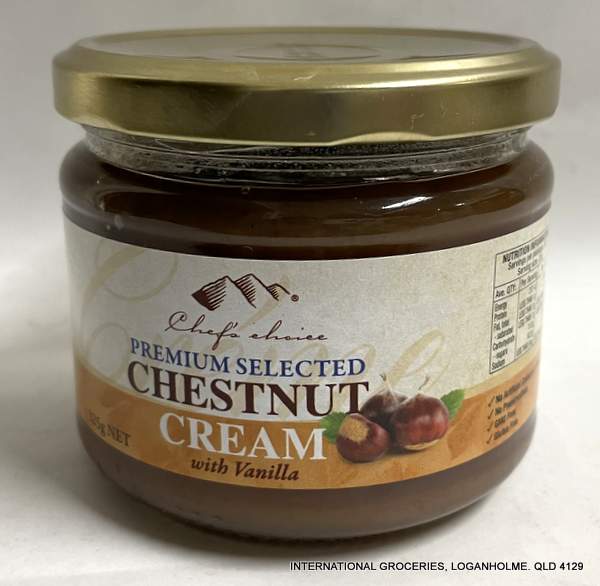 Chef's Choice Chestnut Cream with Vanilla 325g (BBD 18.09.21)