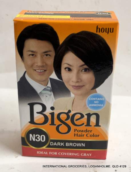 Bigen Powder Hair Colour Dark Brown (N30) - International Groceries -  International Groceries