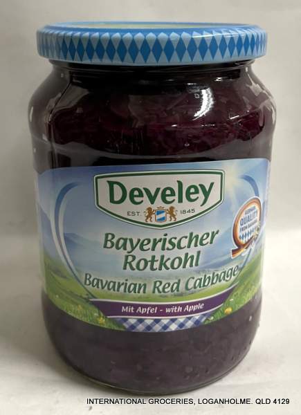 Develey Bavarian Red Cabbage with Apple 650g
