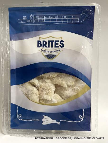 Dry Salted Codfish Skinless and Boneless 400g (Chilled) - PICK UP ONLY