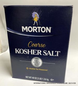 Morton Coarse Kosher Salt 1.36kg