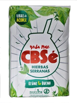 Yerba Mate CBSE Hierbas Serranas 1 kg