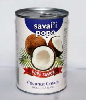 Savai`i Popo Pure Samoa Coconut Cream 400ml