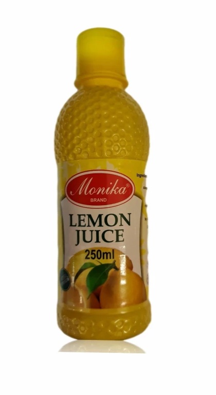 Monika Lemon Juice 250ml - GS International Groceries - GS ...