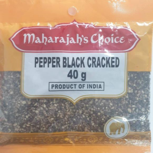 Maharajah's Choice Black Pepper Cracked 40g