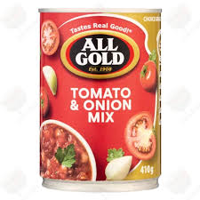 All Gold Tomato & Onion Mix 410g